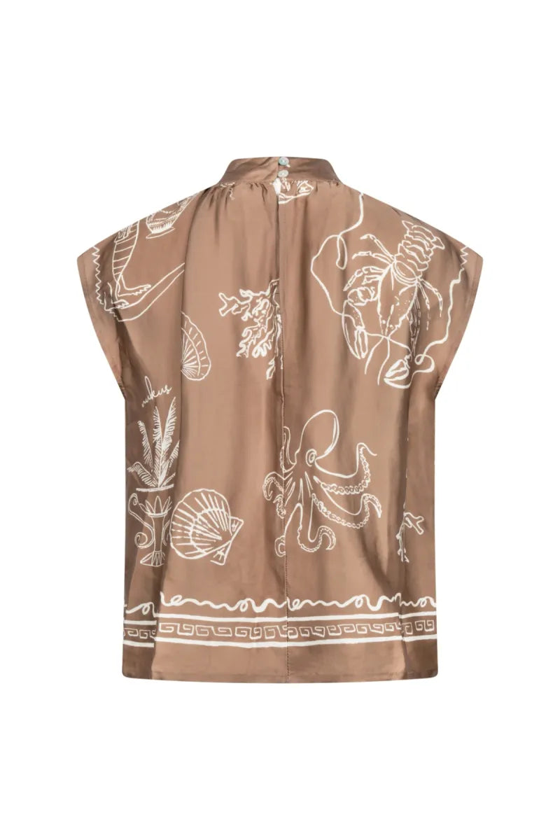 NUKUS Noomi Top Print