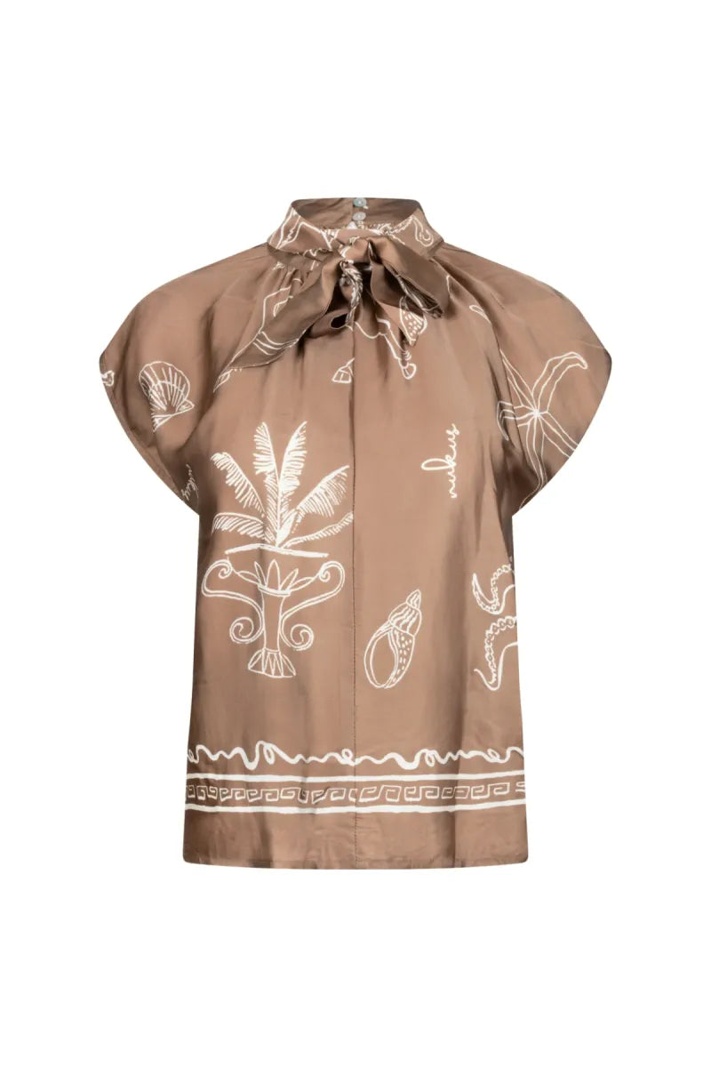 NUKUS Noomi Top Print