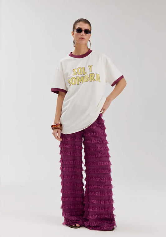 HARPER & YVE Lo Pants - Cassis