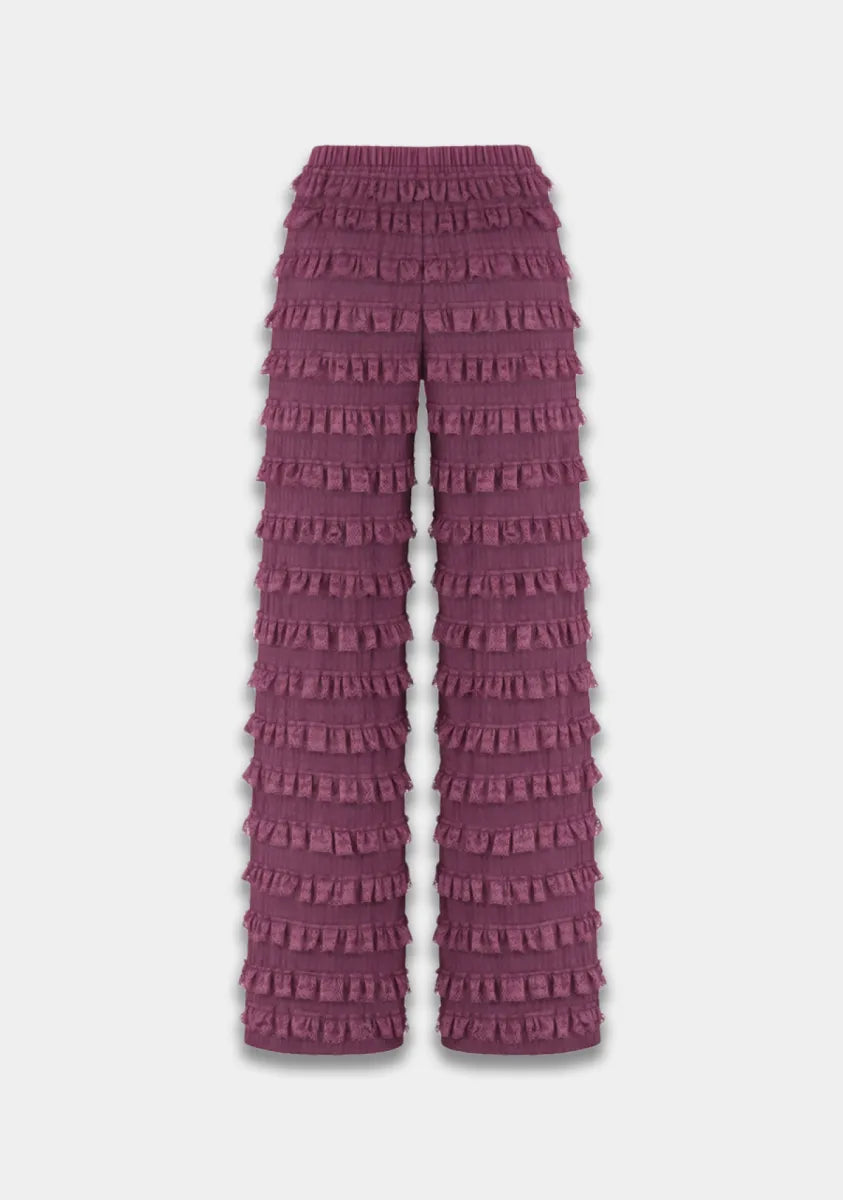 HARPER & YVE Lo Pants - Cassis