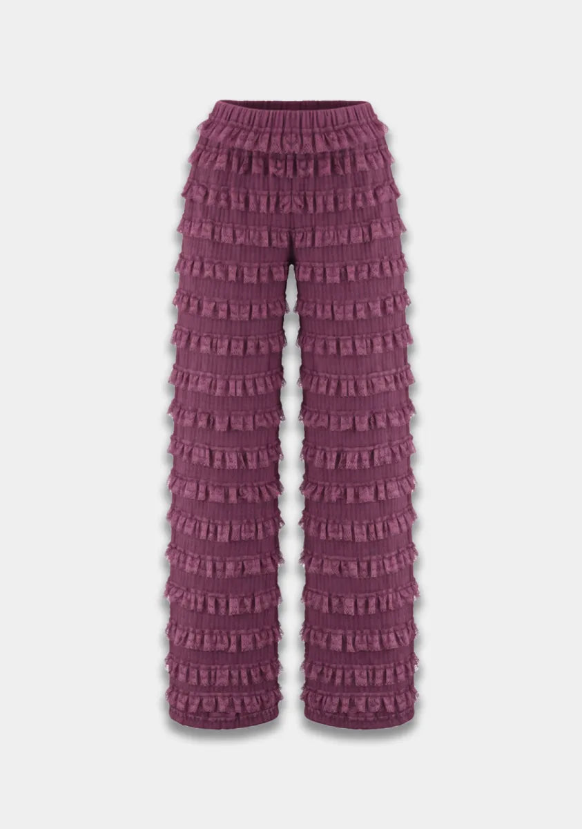 HARPER & YVE Lo Pants - Cassis