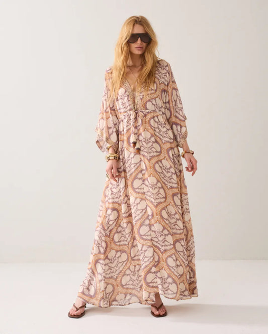 SUMMUM Dress Art Deco Print
