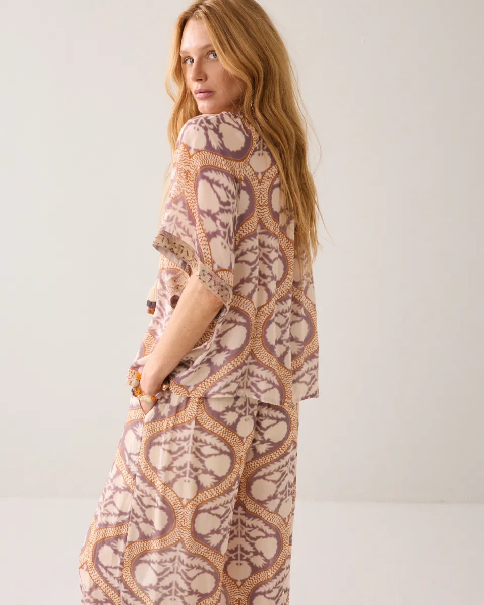 SUMMUM Top Art Deco Print