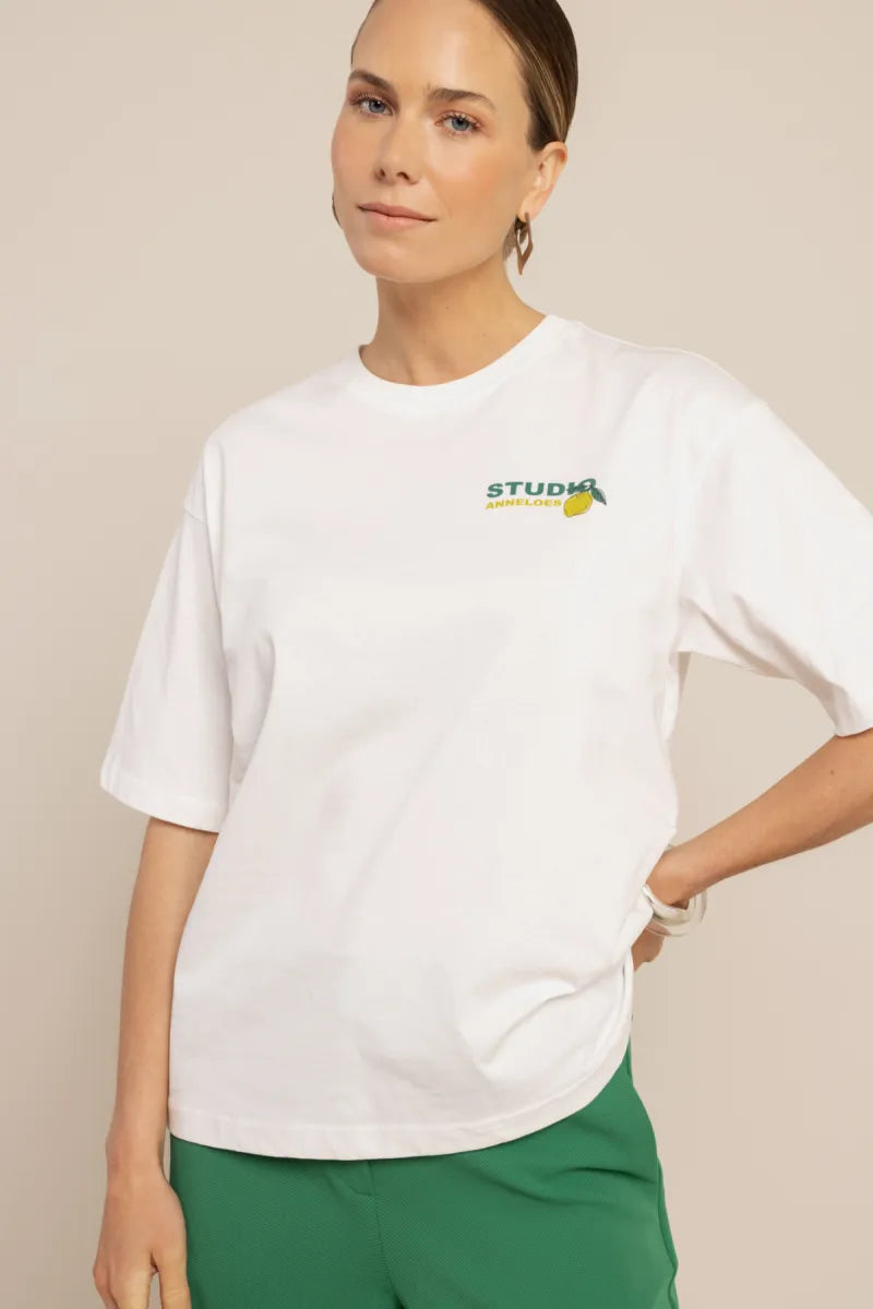 STUDIO ANNELOES Matcha Lime Fiep T-Shirt