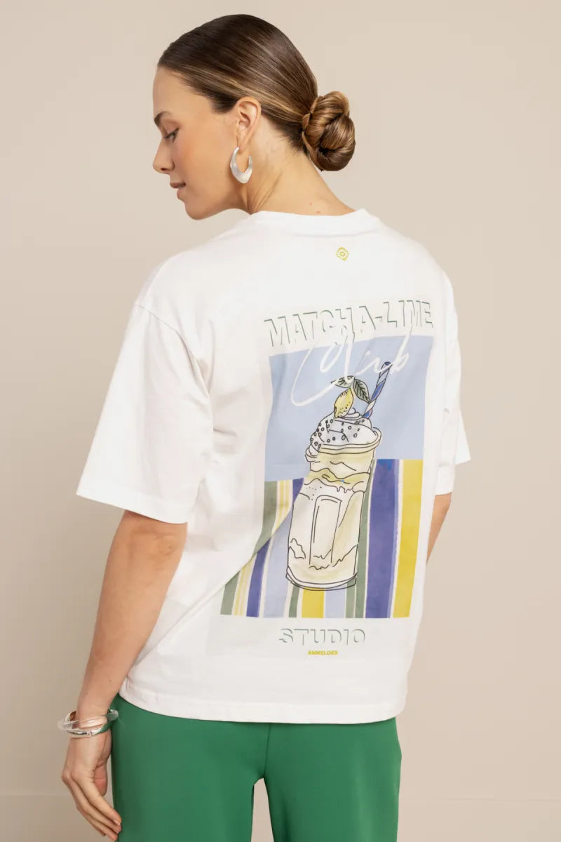 STUDIO ANNELOES Matcha Lime Fiep T-Shirt
