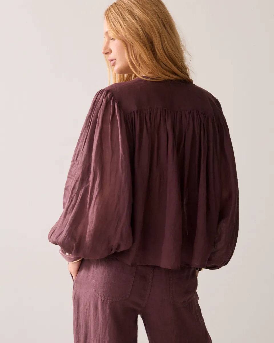 SUMMUM Blouse Ramie