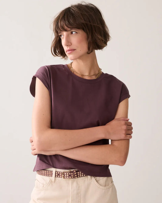 SUMMUM Top Cotton Elastane