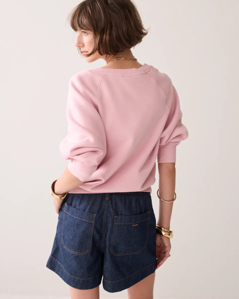 SUMMUM Jersey Fade-Out Sweat