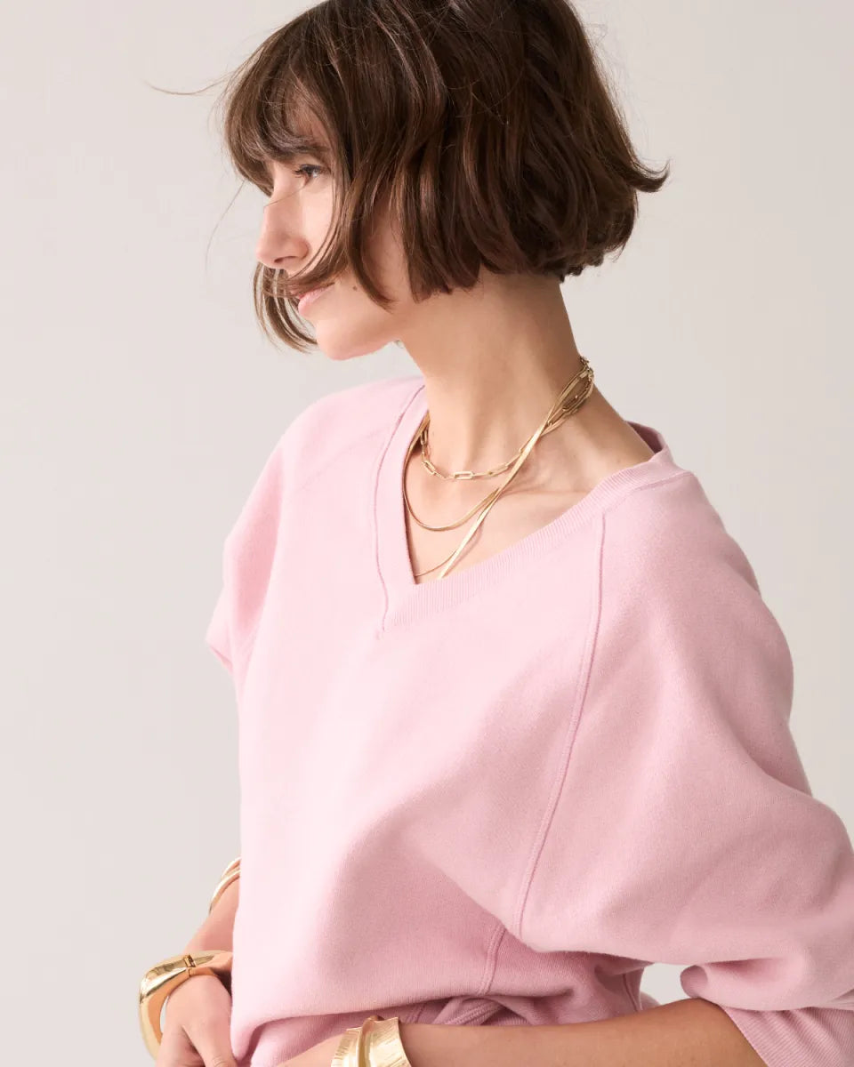 SUMMUM Jersey Fade-Out Sweat