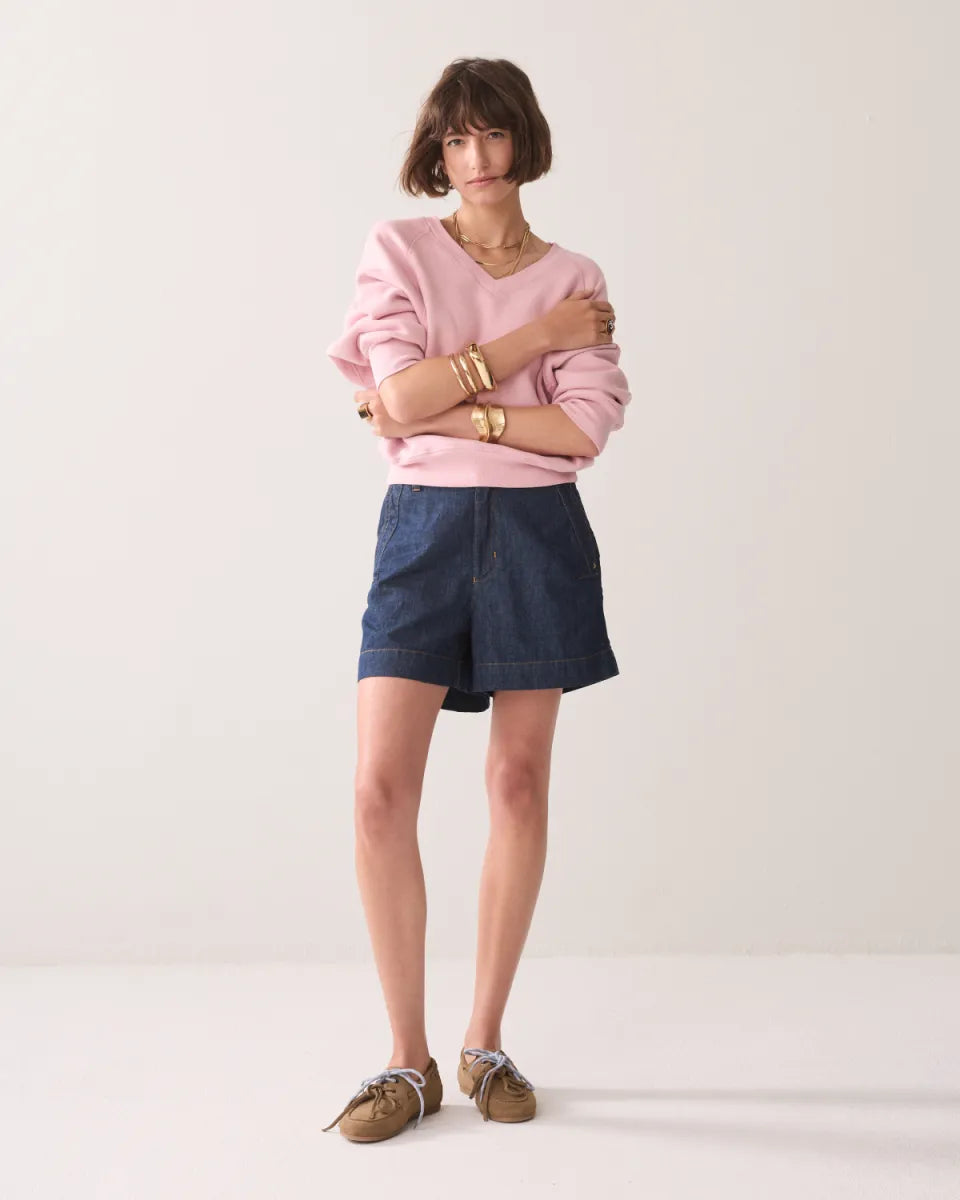 SUMMUM Jersey Fade-Out Sweat