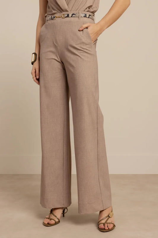 STUDIO ANNELOES Lexie Linen Look Trousers