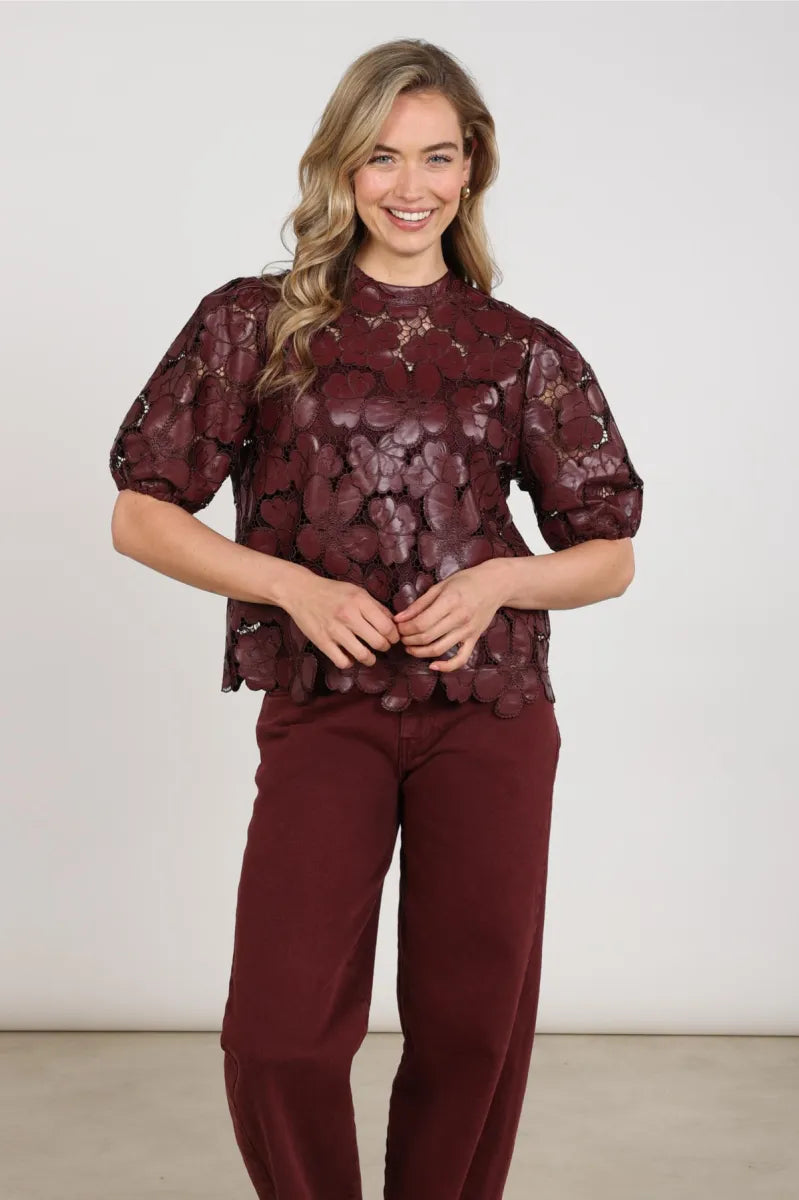 NUKUS Nicole Top Flower