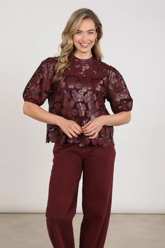 NUKUS Nicole Top Flower
