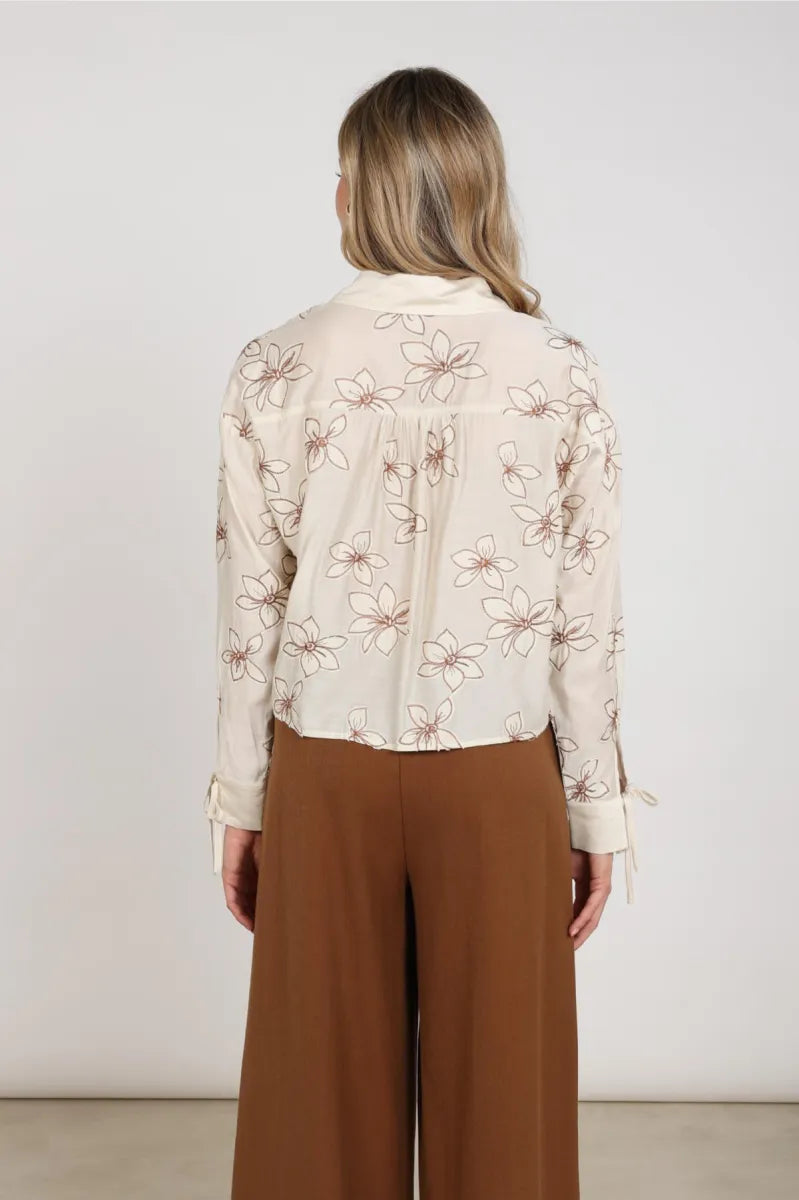 NUKUS Bailey Blouse Flower