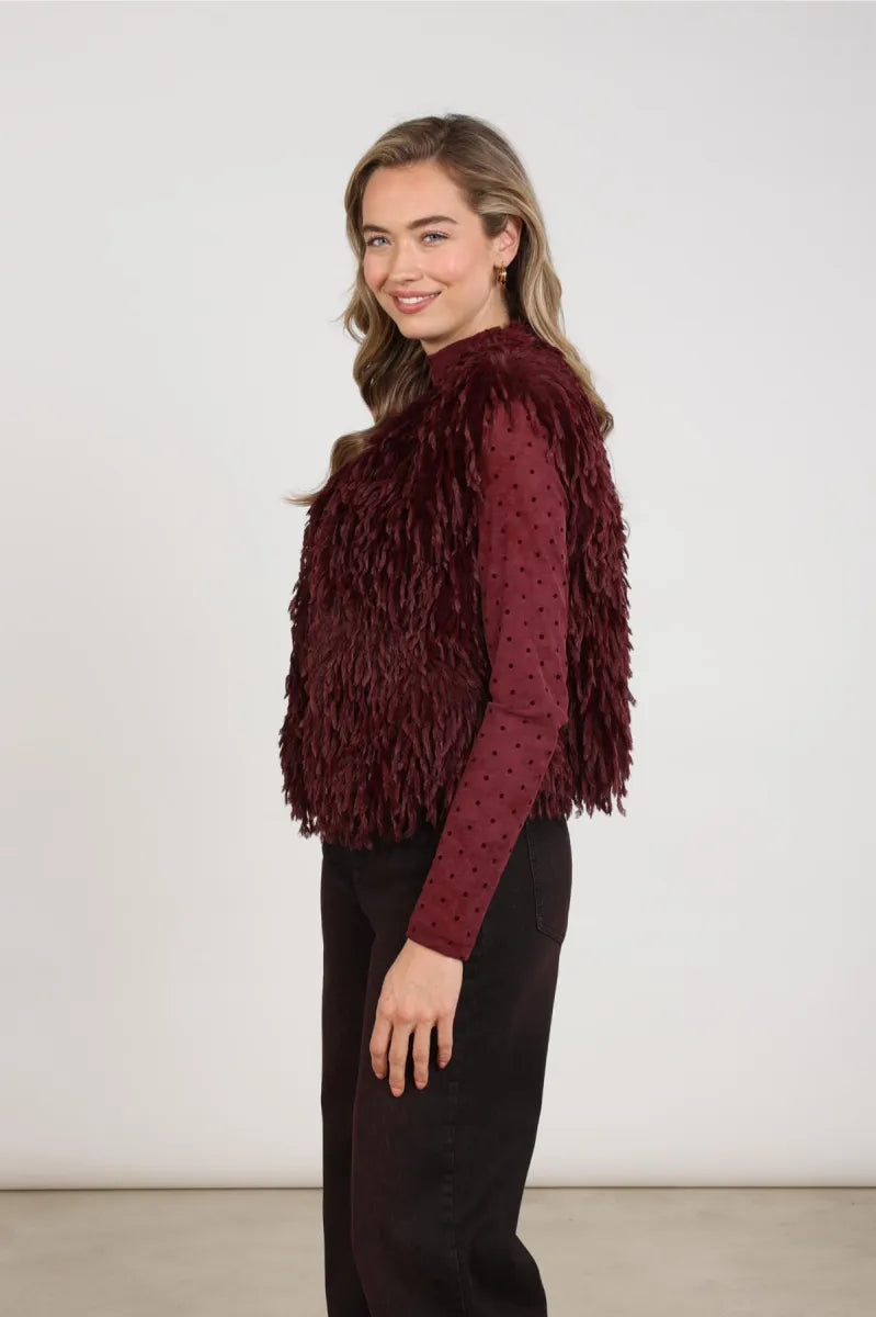 NUKUS Mila Gilet Feather