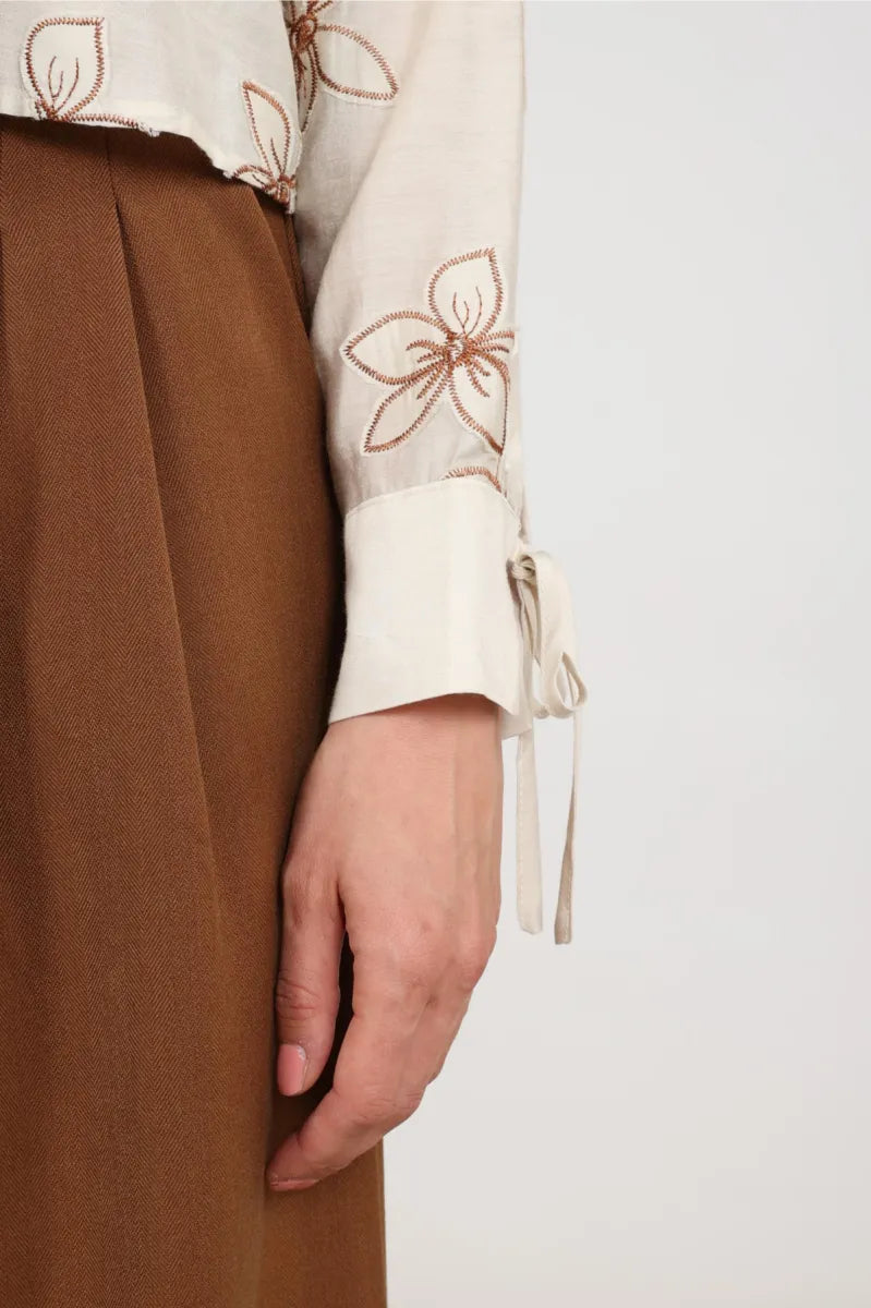 NUKUS Bailey Blouse Flower