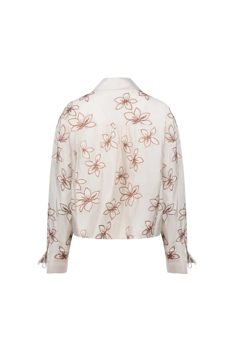 NUKUS Bailey Blouse Flower