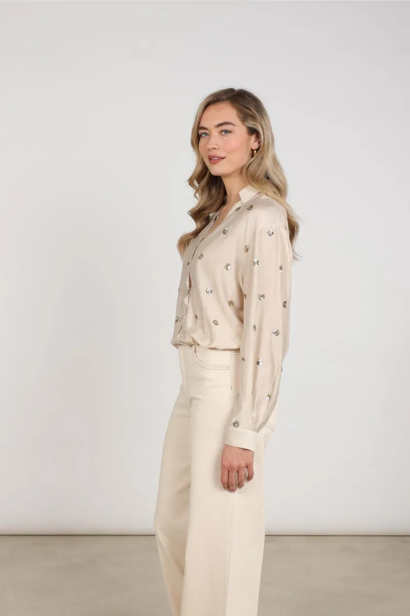 NUKUS Anika Blouse Paillet
