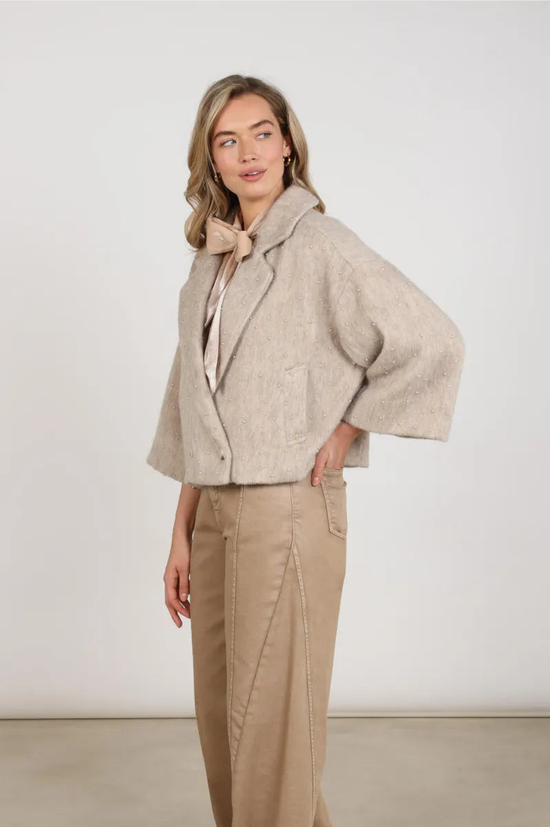NUKUS Danique Jacket Pearls