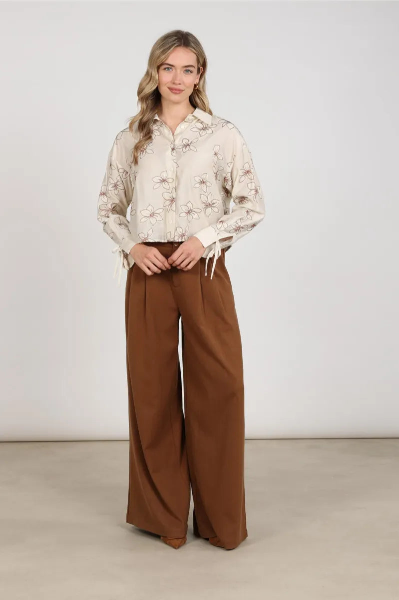 NUKUS Bailey Blouse Flower