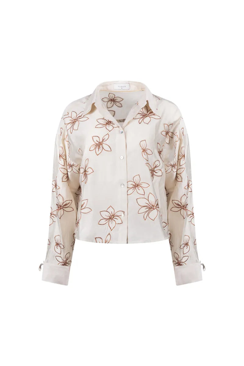 NUKUS Bailey Blouse Flower