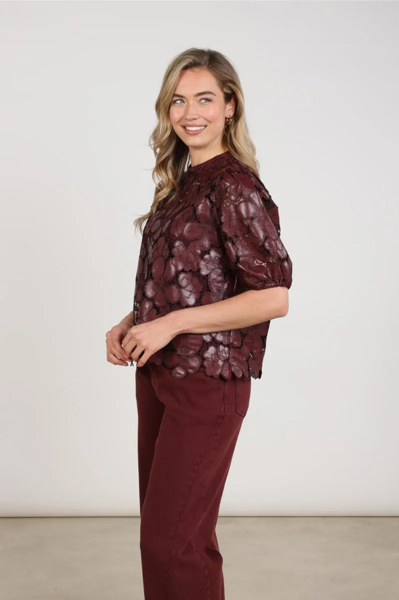 NUKUS Nicole Top Flower