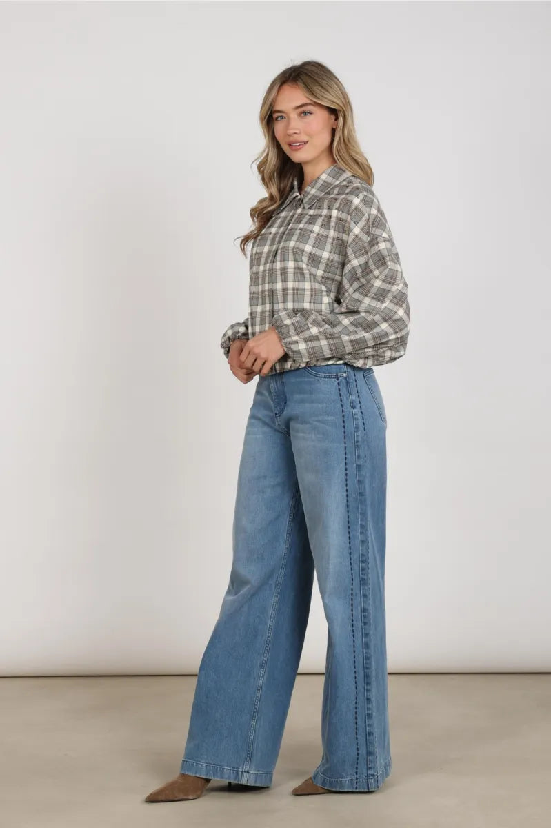 NUKUS Dominique Jacket Check