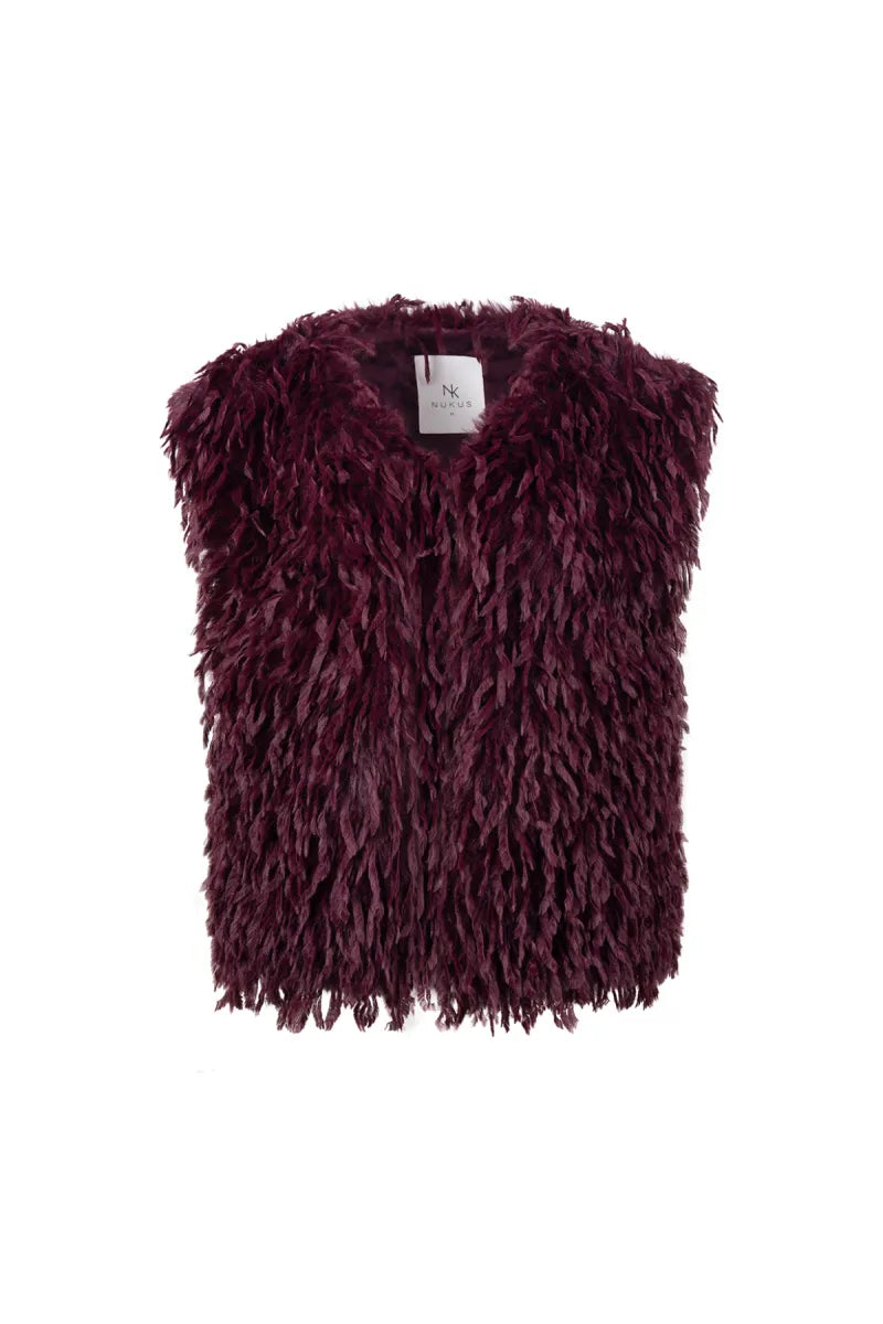 NUKUS Mila Gilet Feather