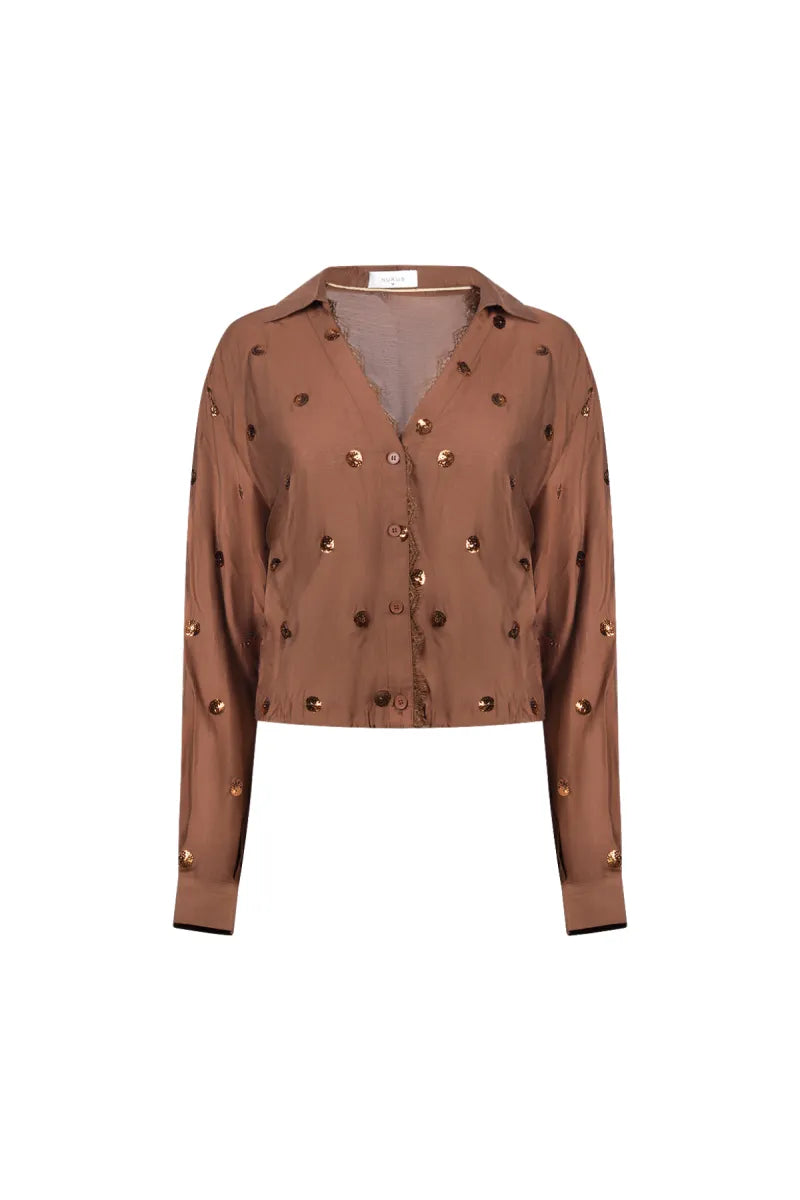 NUKUS Anika Blouse Paillet