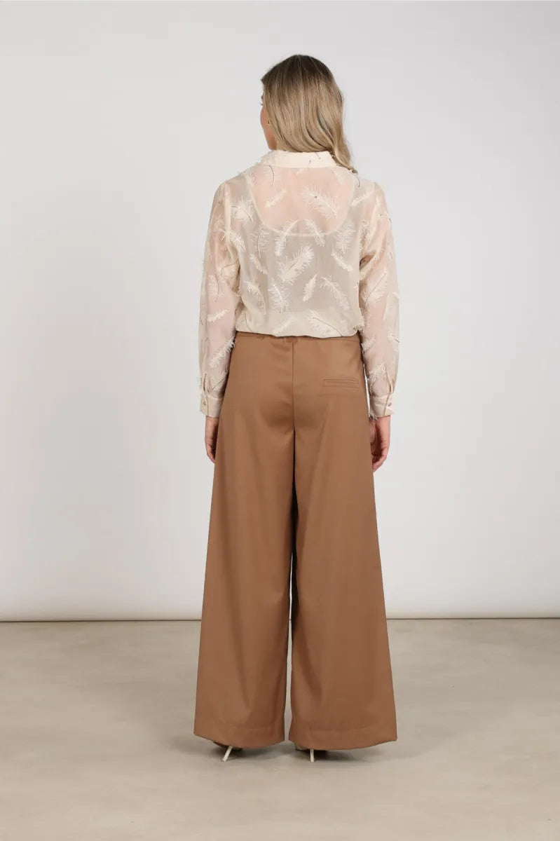 NUKUS Aysha Blouse Feathers