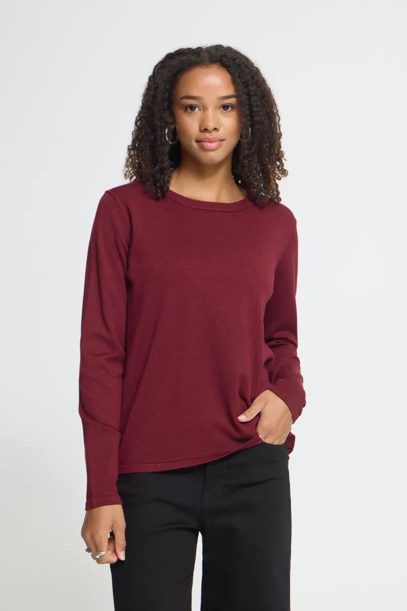 ICHI Luls Knit - Rhododendron
