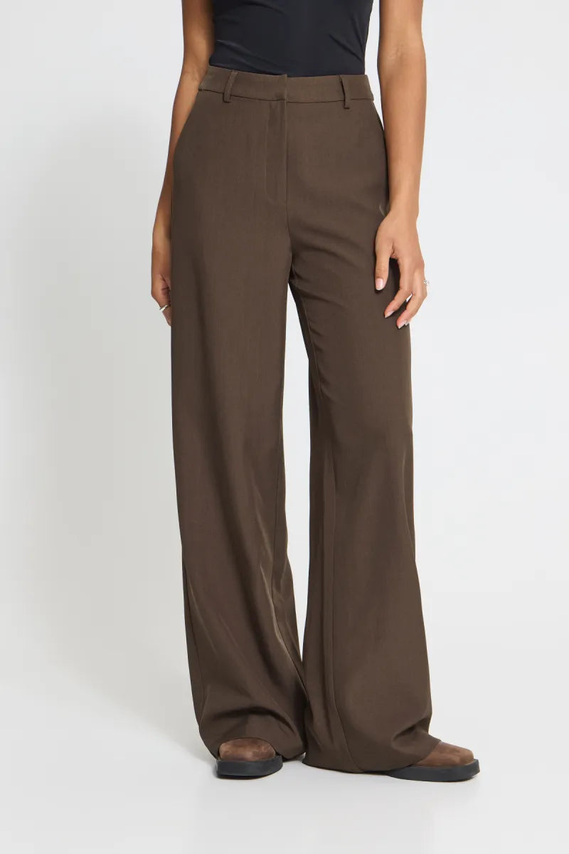 ICHI Fava Long Wide Pants