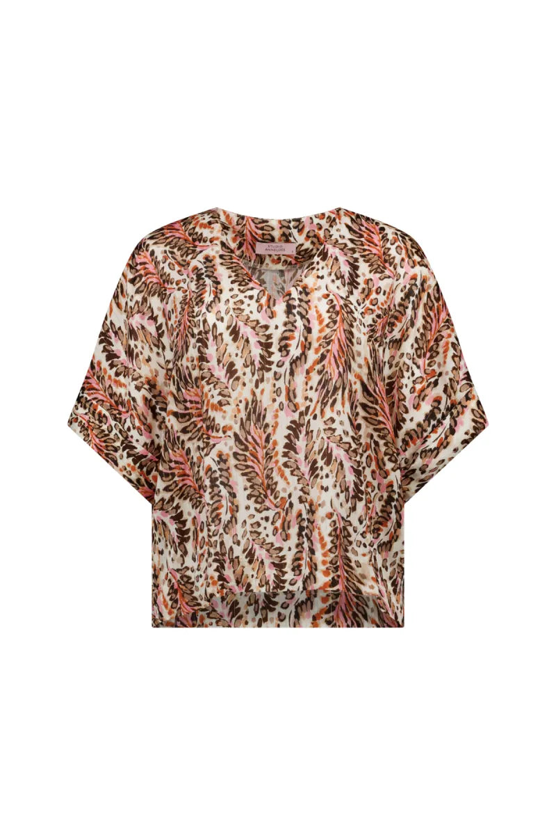 STUDIO ANNELOES Madison Feather Top