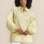STUDIO ANNELOES Yuki Poplin Stripe Blouse