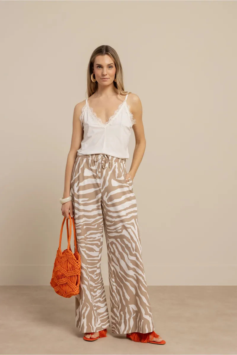 STUDIO ANNELOES Grace Zebra Trousers