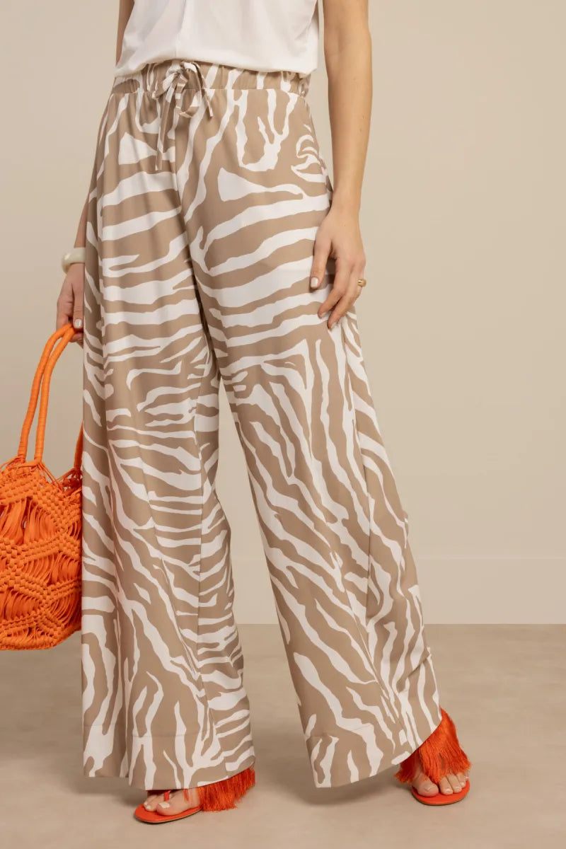 STUDIO ANNELOES Grace Zebra Trousers