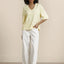 STUDIO ANNELOES Fiore V Neck T-Shirt