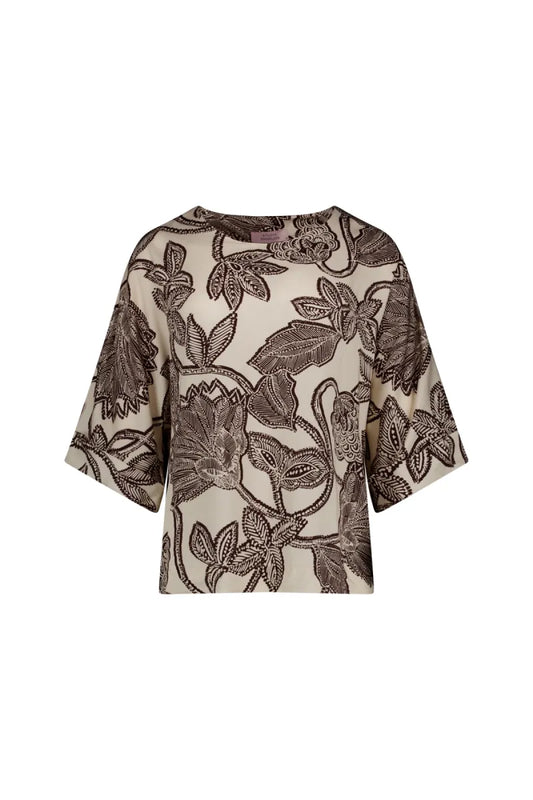 STUDIO ANNELOES Madison Flower Top