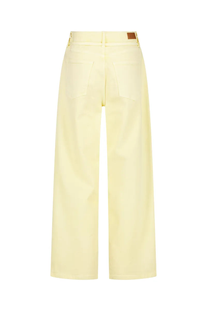 STUDIO ANNELOES Babet Denim Trousers - Butter Yellow
