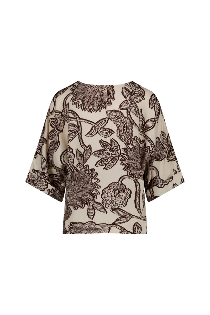 STUDIO ANNELOES Madison Flower Top