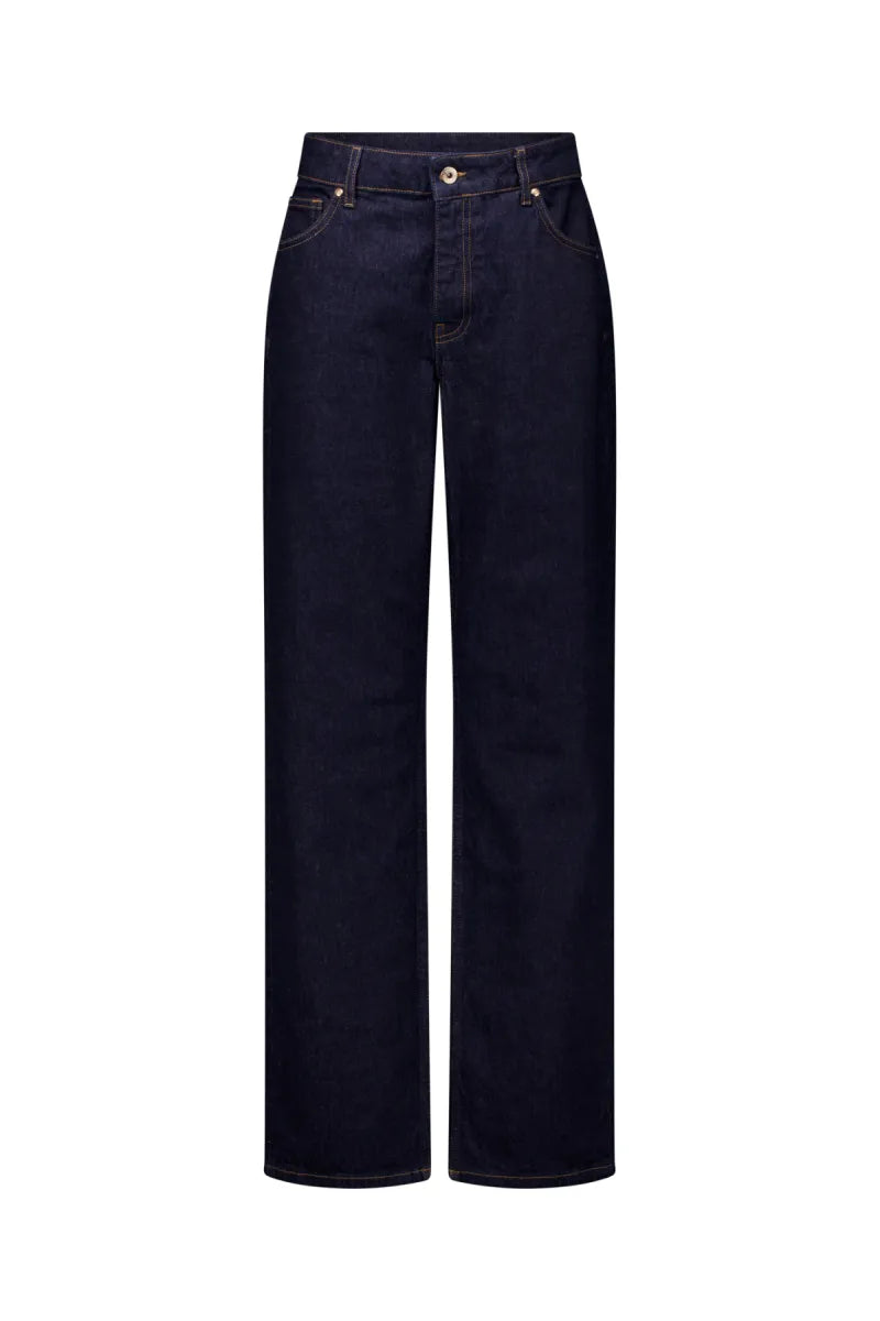 STUDIO ANNELOES Sage Straight Denim Trousers