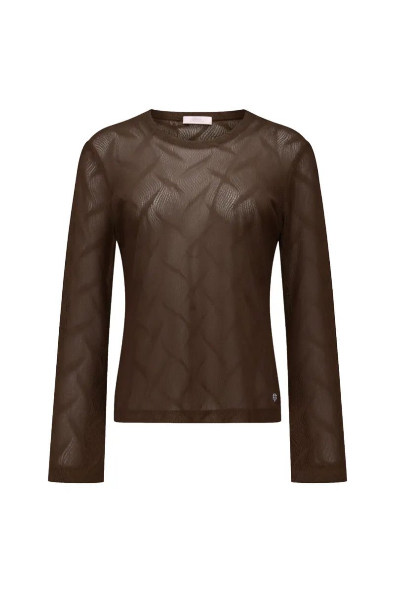 STUDIO ANNELOES Reagan Flaire Lace Top