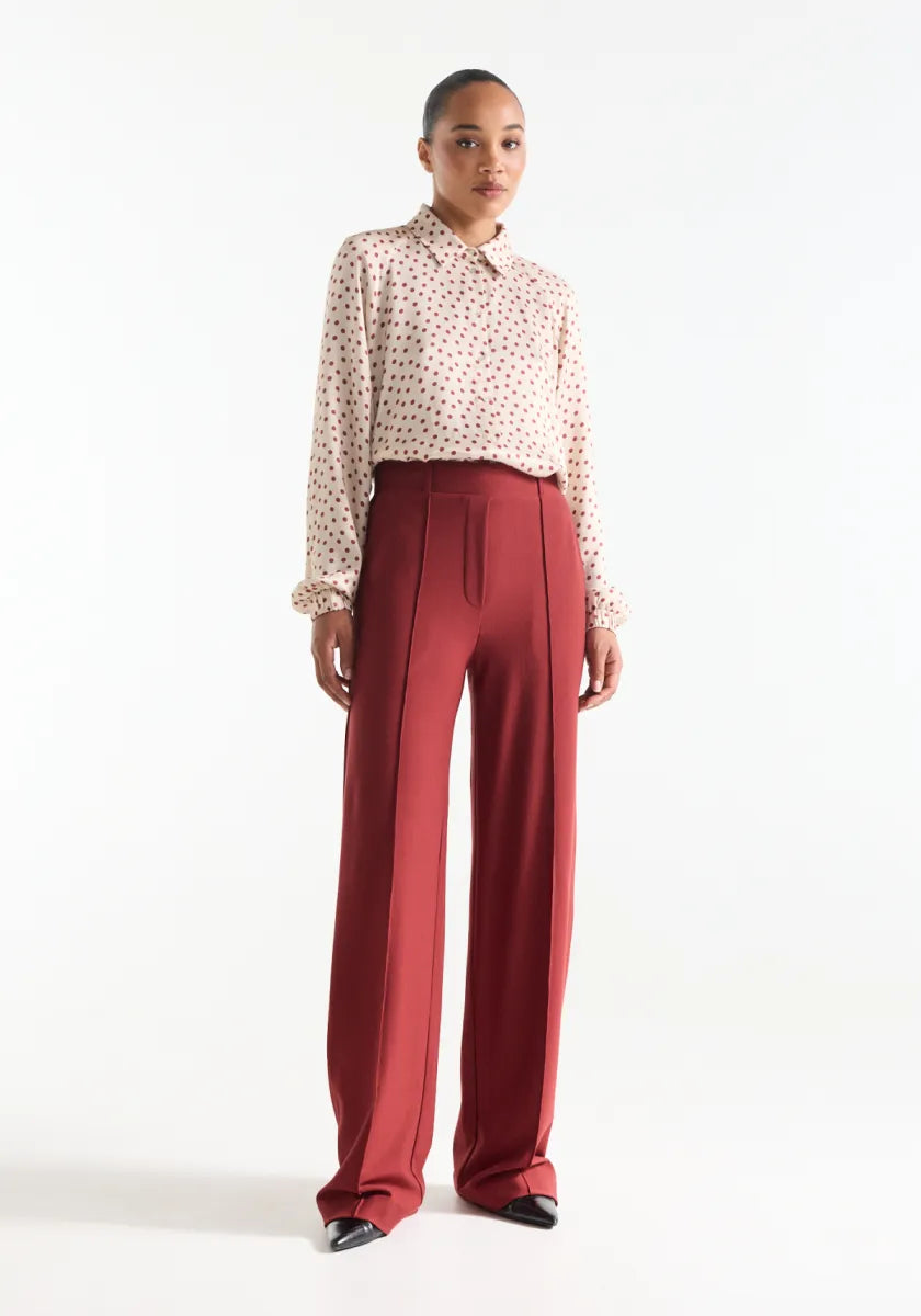 JANSEN AMSTERDAM Aleid Wide Leg Pants
