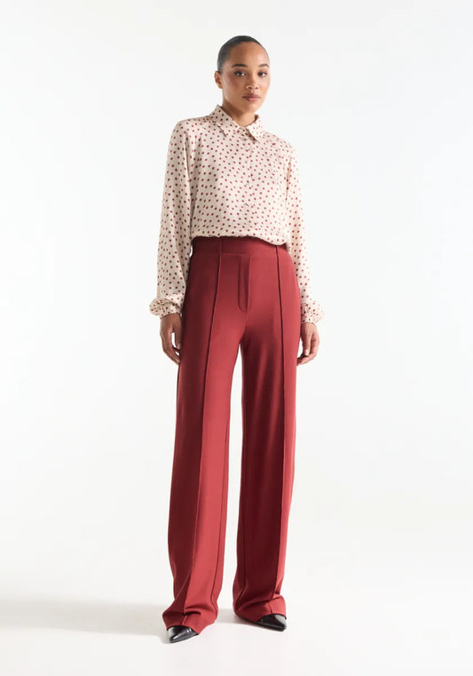 JANSEN AMSTERDAM Aleid Wide Leg Pants