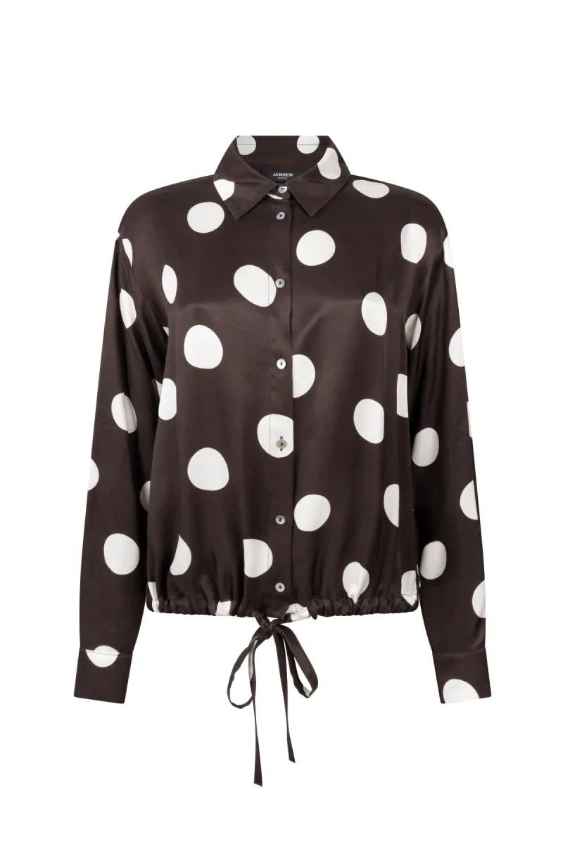 JANSEN AMSTERDAM Dot Blouse