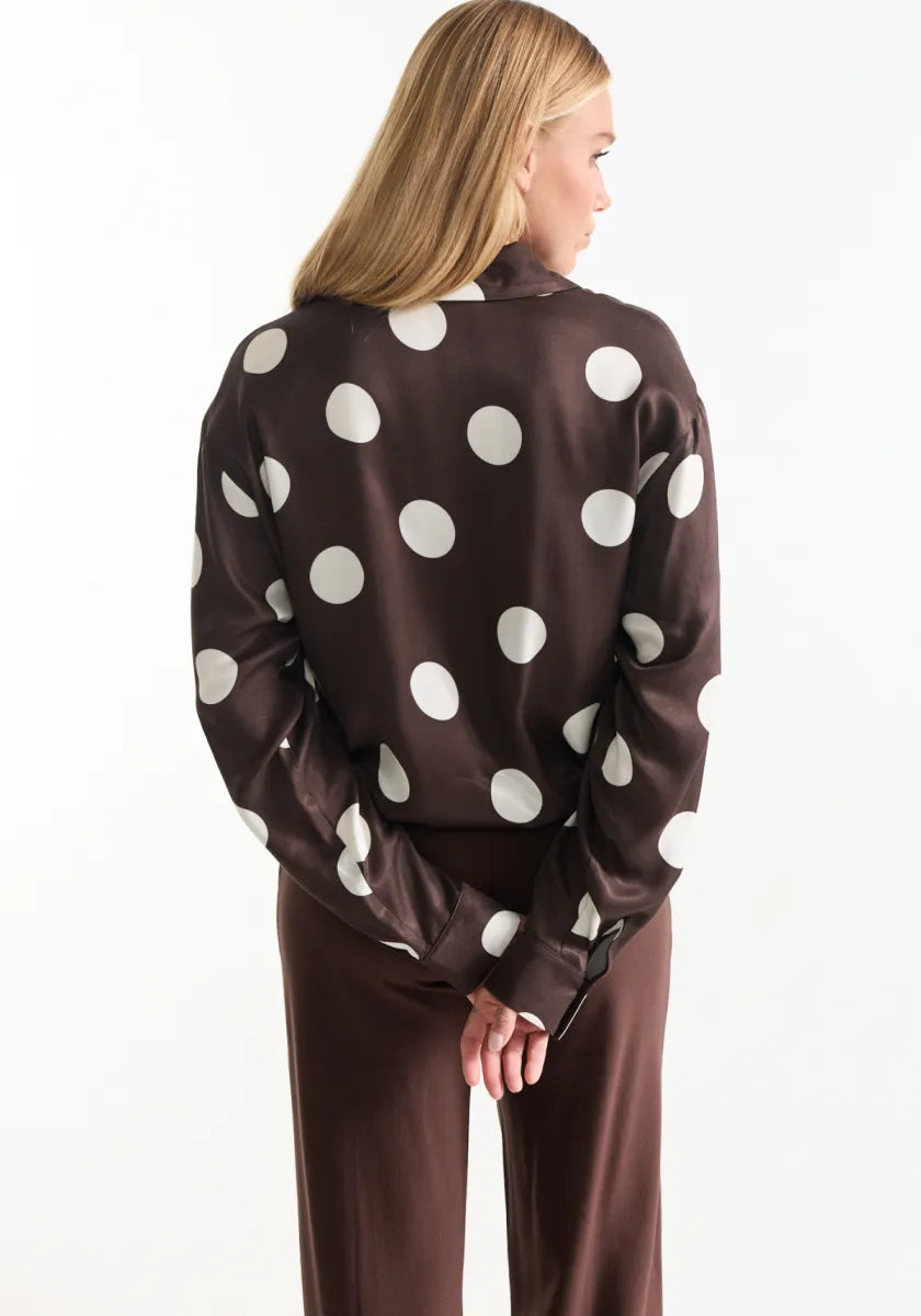 JANSEN AMSTERDAM Dot Blouse