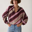 SUMMUM Top Stripe Printed