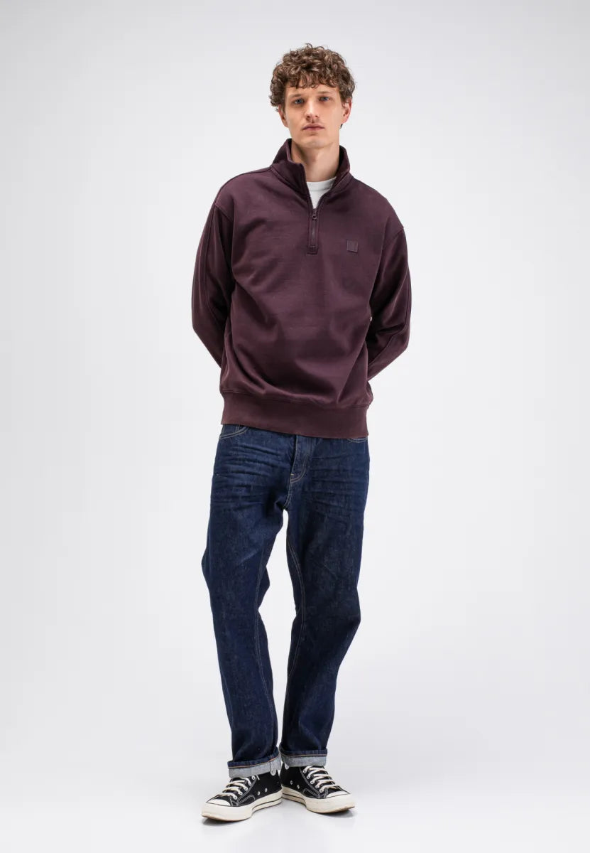 BUTCHER OF BLUE Army Sweat Half Zip