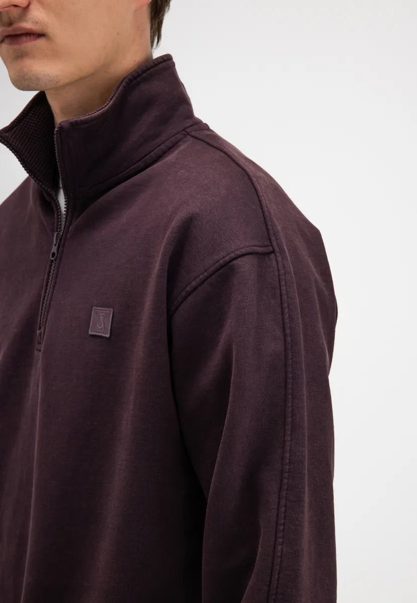 BUTCHER OF BLUE Army Sweat Half Zip