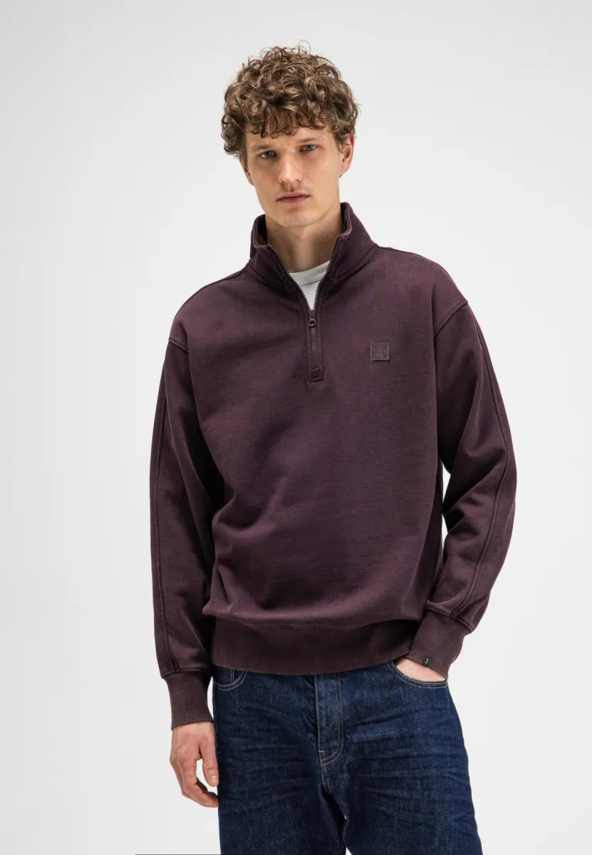 BUTCHER OF BLUE Army Sweat Half Zip